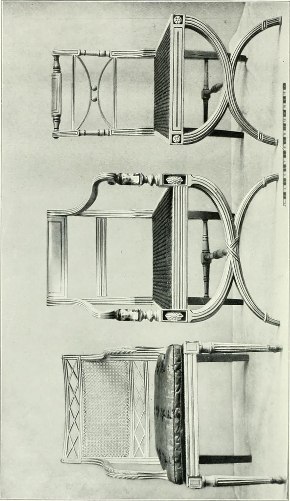 An illustration from English furniture and decoration, 1680-1800, 1909, leaf 147
