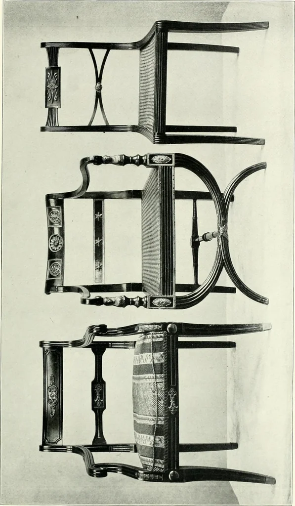 An illustration from English furniture and decoration, 1680-1800, 1909, leaf 148