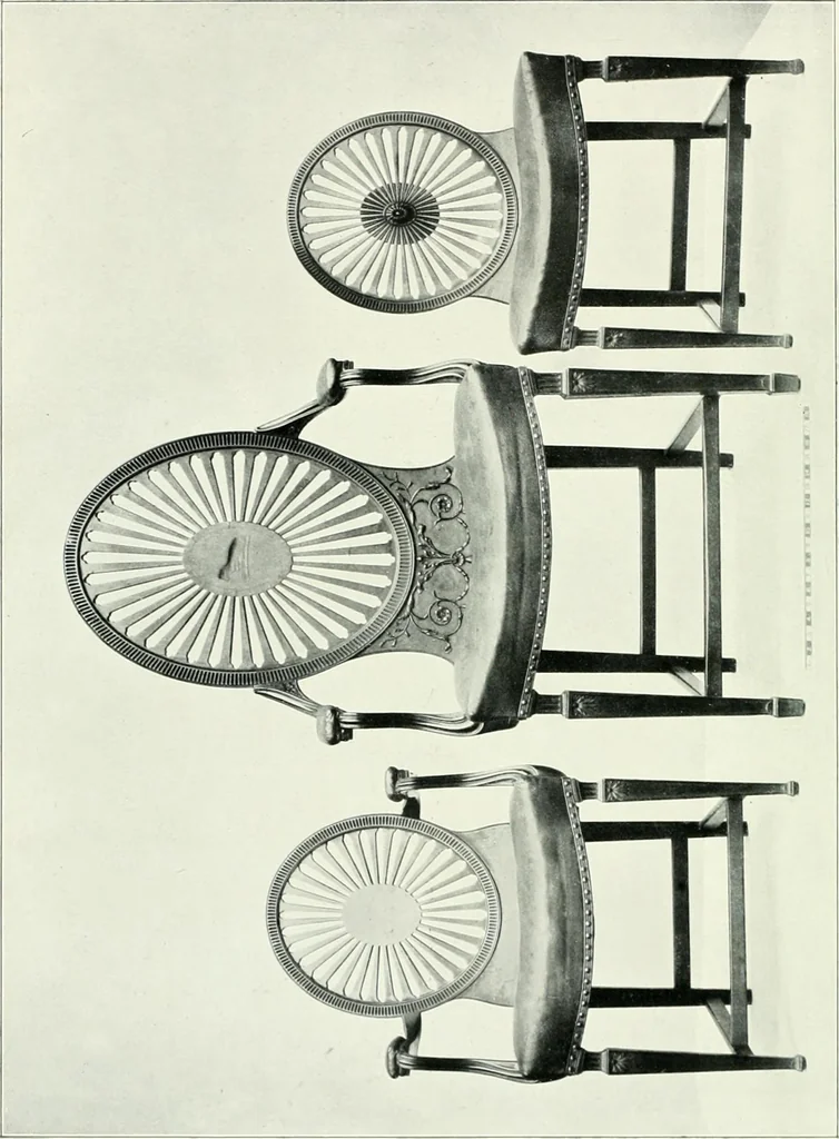 An illustration from English furniture and decoration, 1680-1800, 1909, leaf 149