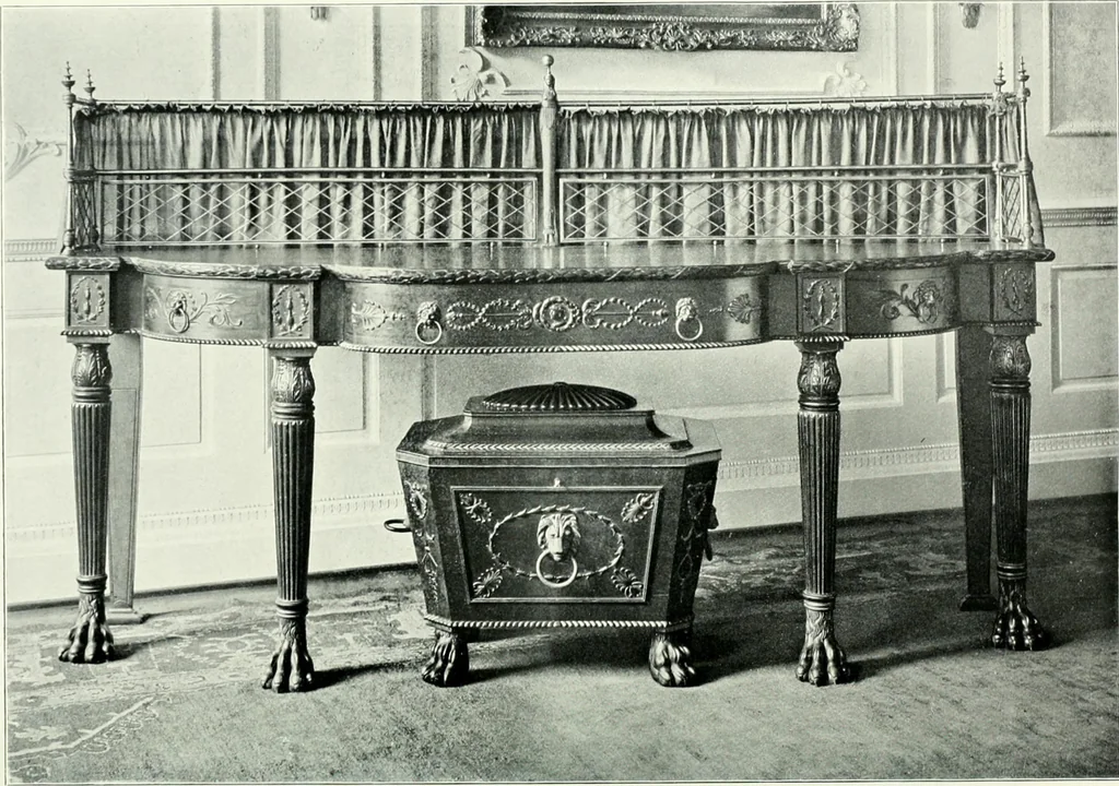 An illustration from English furniture and decoration, 1680-1800, 1909, leaf 151