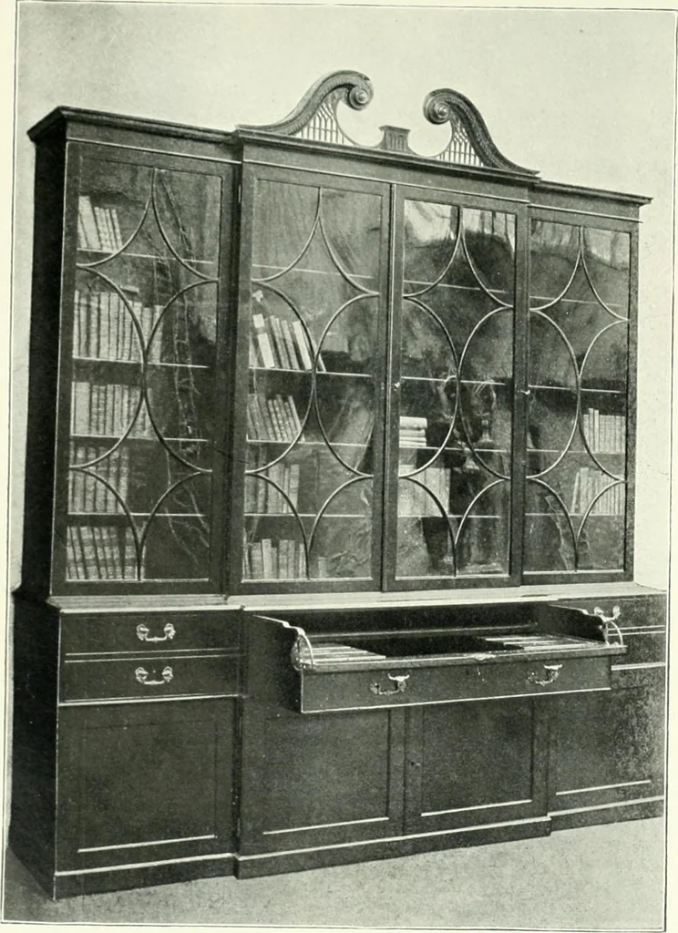 An illustration from English furniture and decoration, 1680-1800, 1909, leaf 152