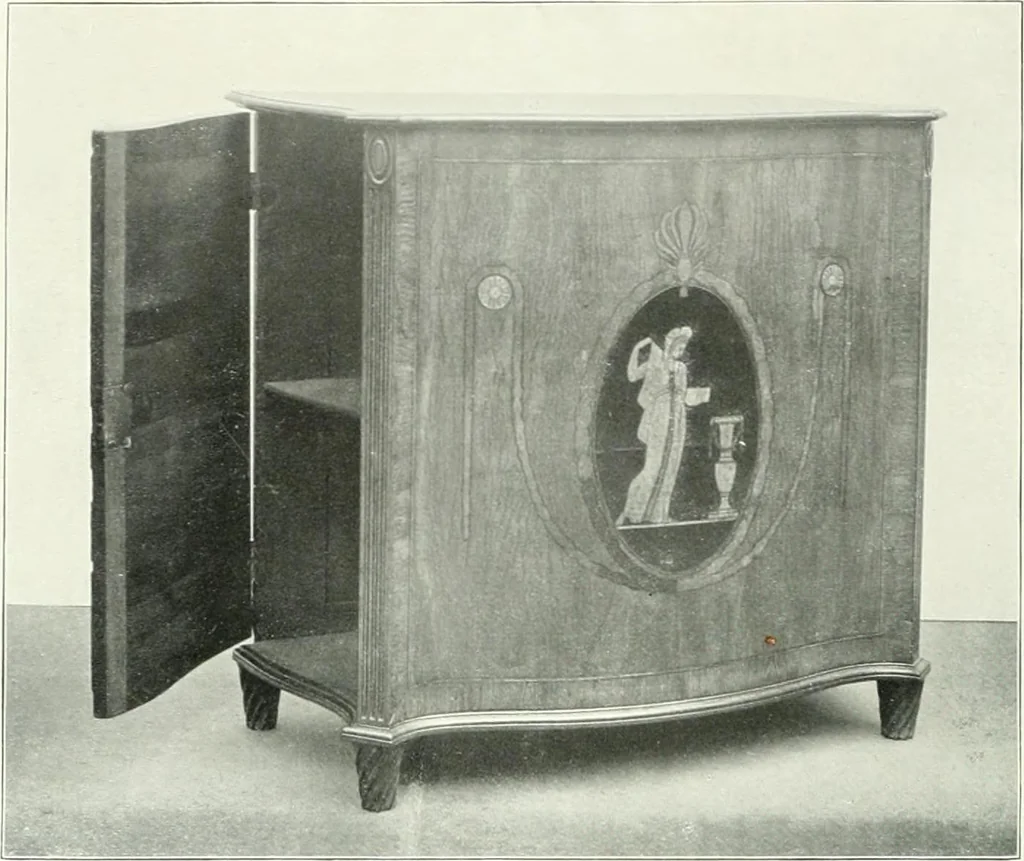 An illustration from English furniture and decoration, 1680-1800, 1909, leaf 155
