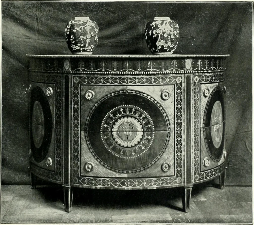 An illustration from English furniture and decoration, 1680-1800, 1909, leaf 156