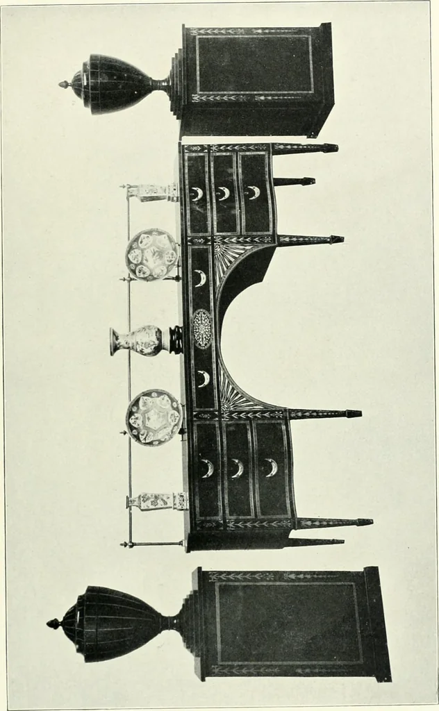 An illustration from English furniture and decoration, 1680-1800, 1909, leaf 164