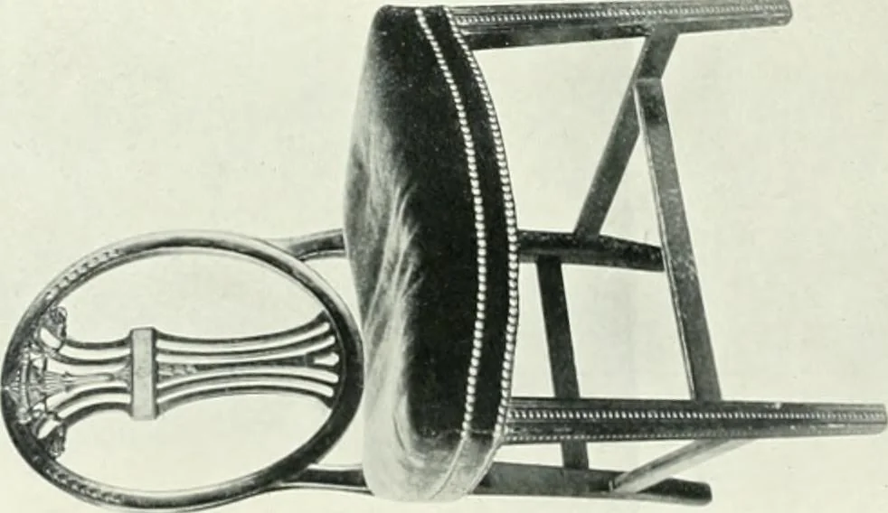 An illustration from English furniture and decoration, 1680-1800, 1909, leaf 165