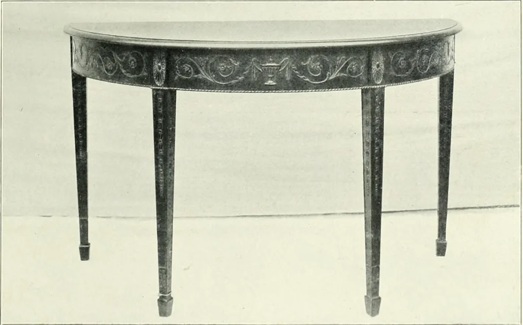 An illustration from English furniture and decoration, 1680-1800, 1909, leaf 170