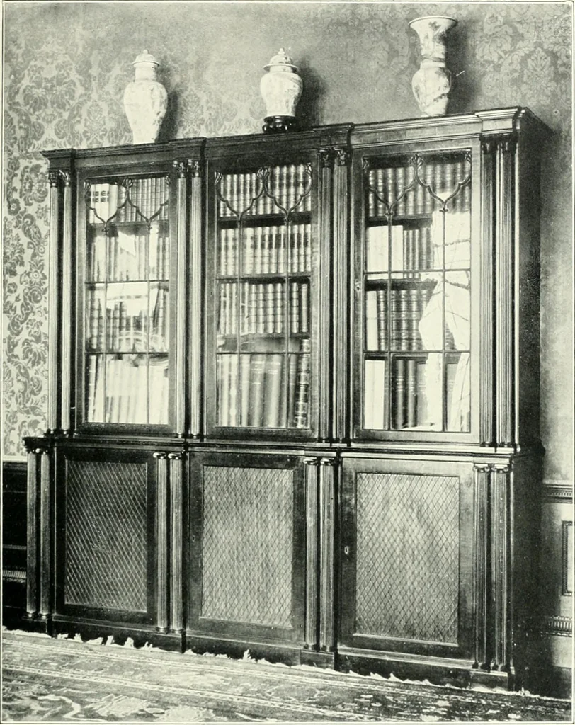 An illustration from English furniture and decoration, 1680-1800, 1909, leaf 176