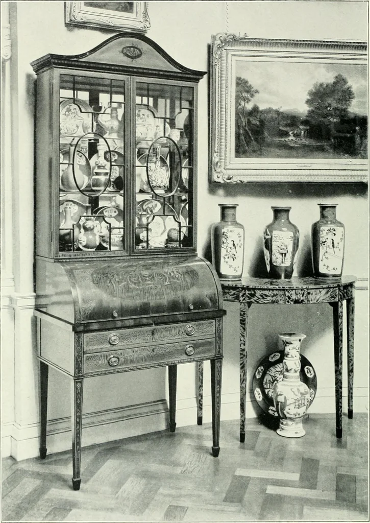 An illustration from English furniture and decoration, 1680-1800, 1909, leaf 177