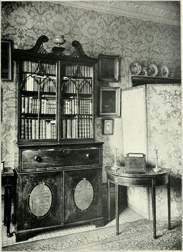 An illustration from English furniture and decoration, 1680-1800, 1909, leaf 178
