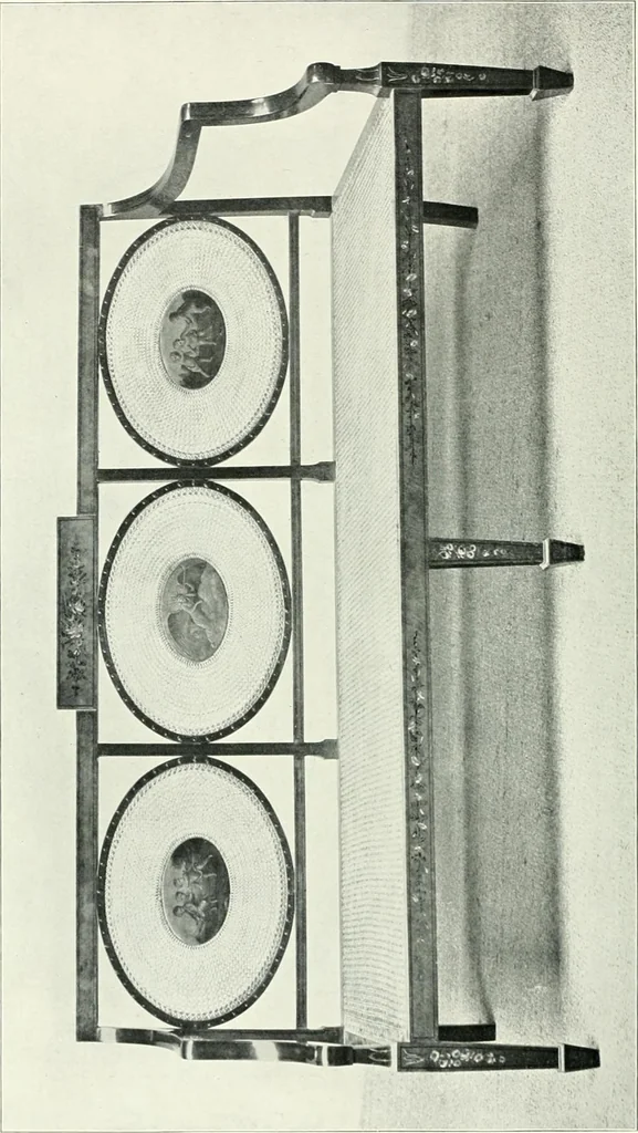 An illustration from English furniture and decoration, 1680-1800, 1909, leaf 181