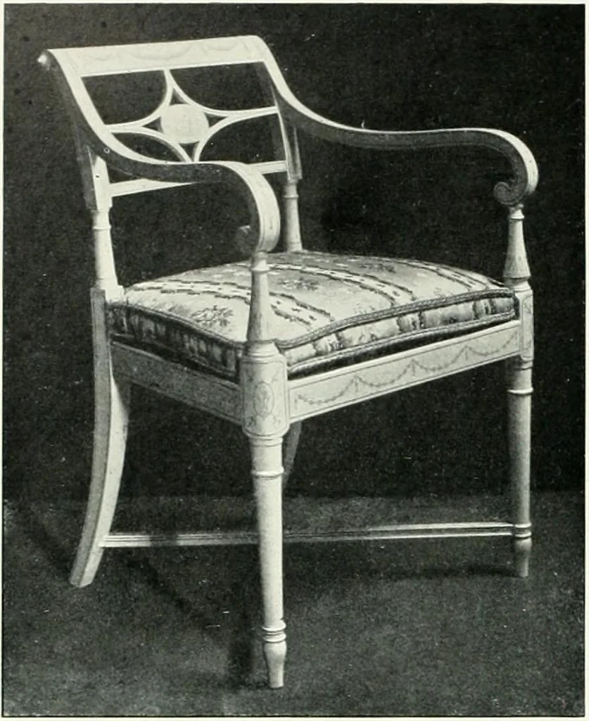 An illustration from English furniture and decoration, 1680-1800, 1909, leaf 183