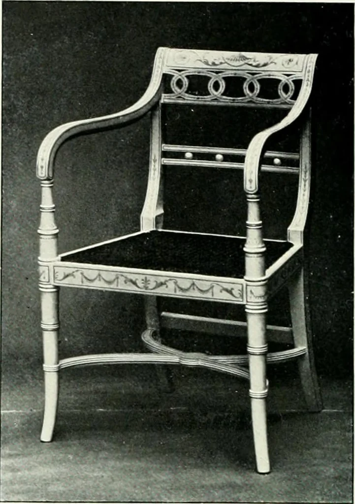 An illustration from English furniture and decoration, 1680-1800, 1909, leaf 183