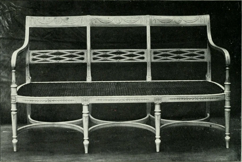 An illustration from English furniture and decoration, 1680-1800, 1909, leaf 183
