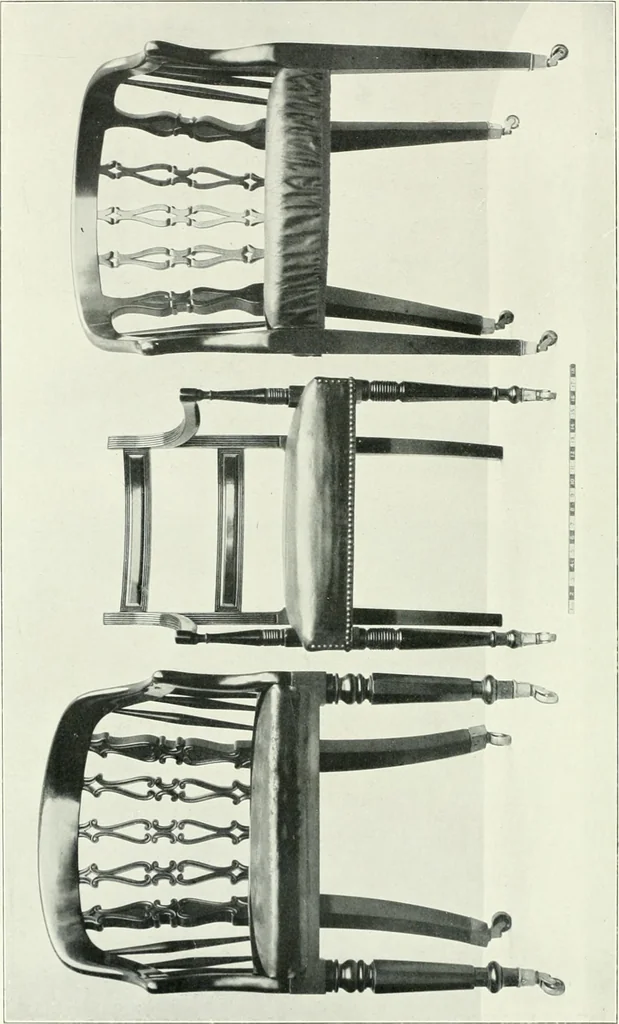 An illustration from English furniture and decoration, 1680-1800, 1909, leaf 185