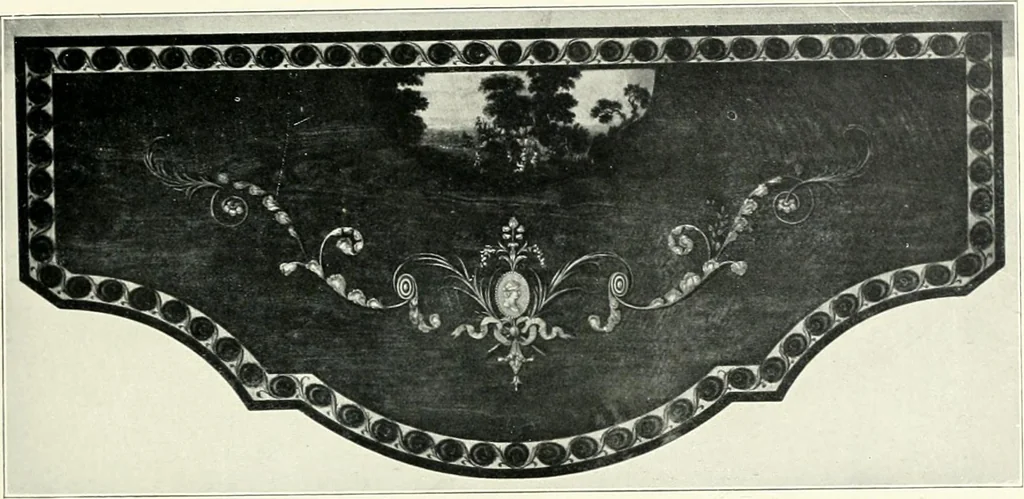 An illustration from English furniture and decoration, 1680-1800, 1909, leaf 188
