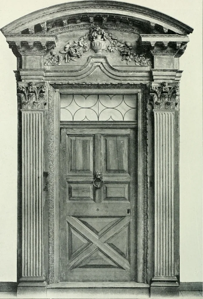 An illustration from English furniture and decoration, 1680-1800, 1909, leaf 19