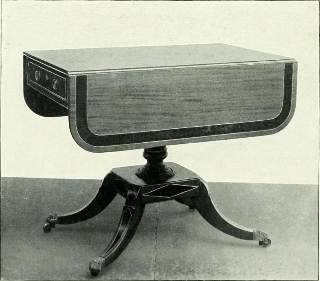 An illustration from English furniture and decoration, 1680-1800, 1909, leaf 191