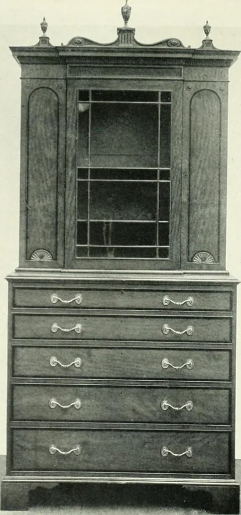An illustration from English furniture and decoration, 1680-1800, 1909, leaf 194