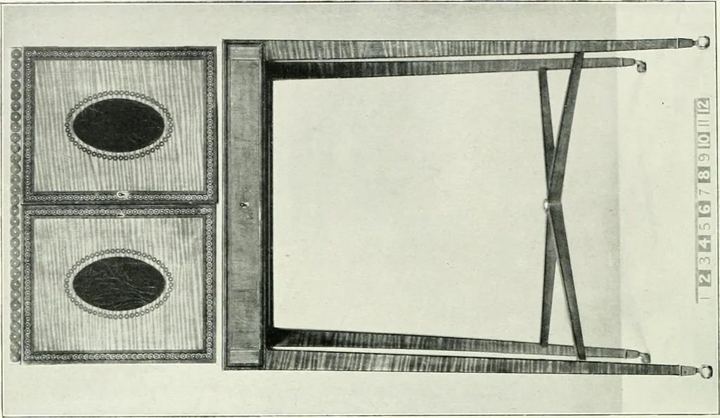 An illustration from English furniture and decoration, 1680-1800, 1909, leaf 197