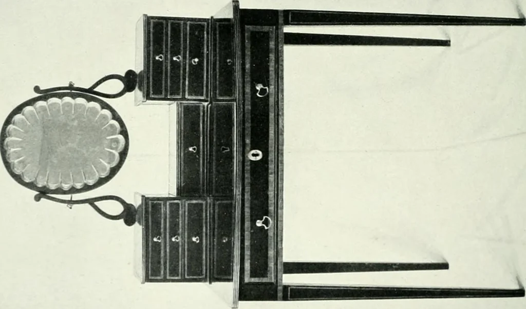 An illustration from English furniture and decoration, 1680-1800, 1909, leaf 197