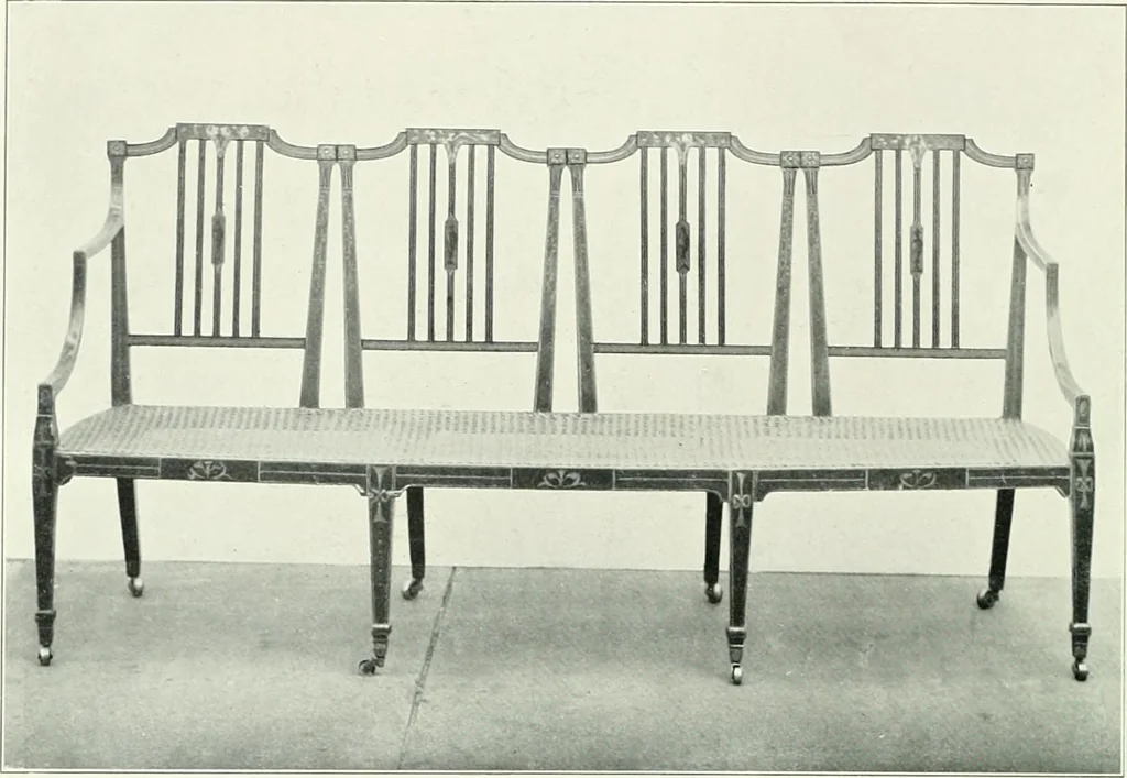 An illustration from English furniture and decoration, 1680-1800, 1909, leaf 199