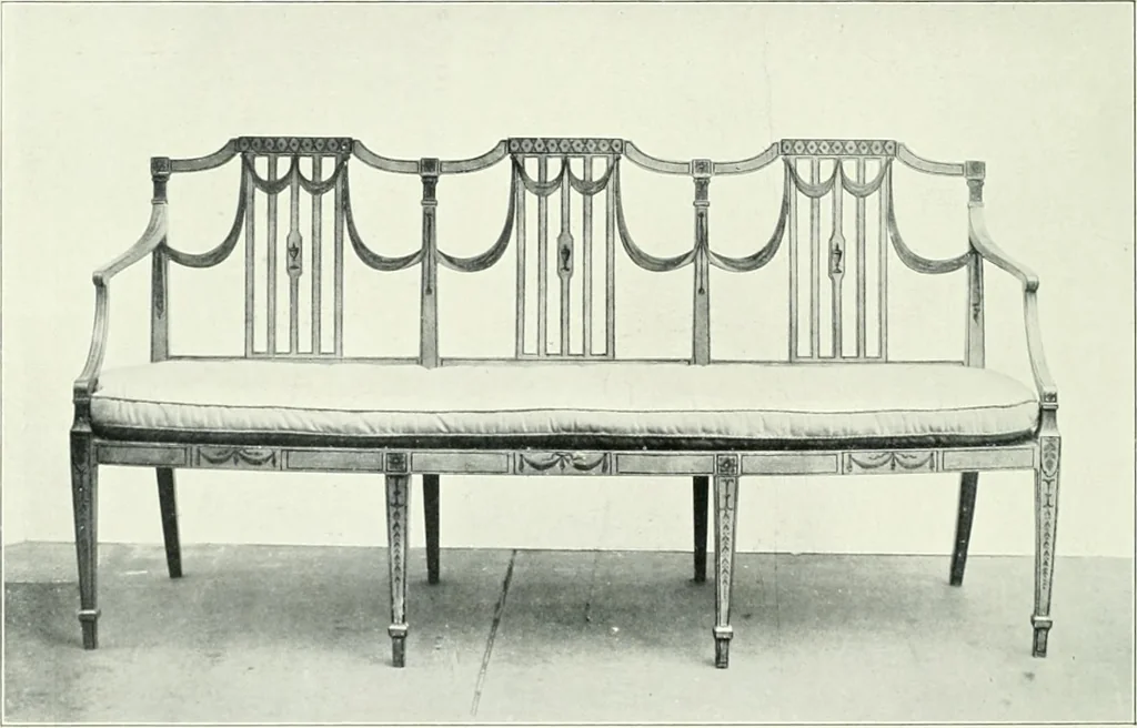 An illustration from English furniture and decoration, 1680-1800, 1909, leaf 199