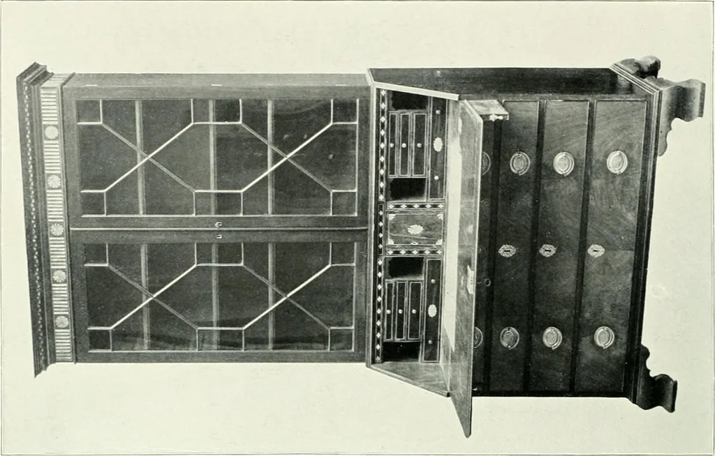 An illustration from English furniture and decoration, 1680-1800, 1909, leaf 201