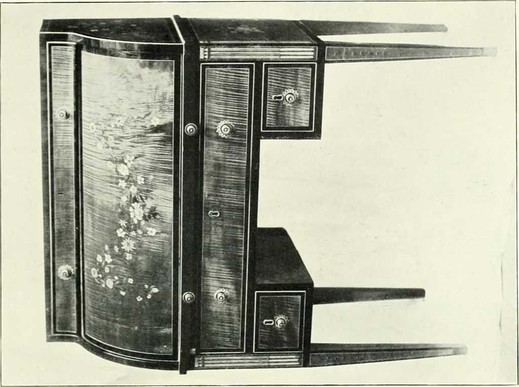 An illustration from English furniture and decoration, 1680-1800, 1909, leaf 202