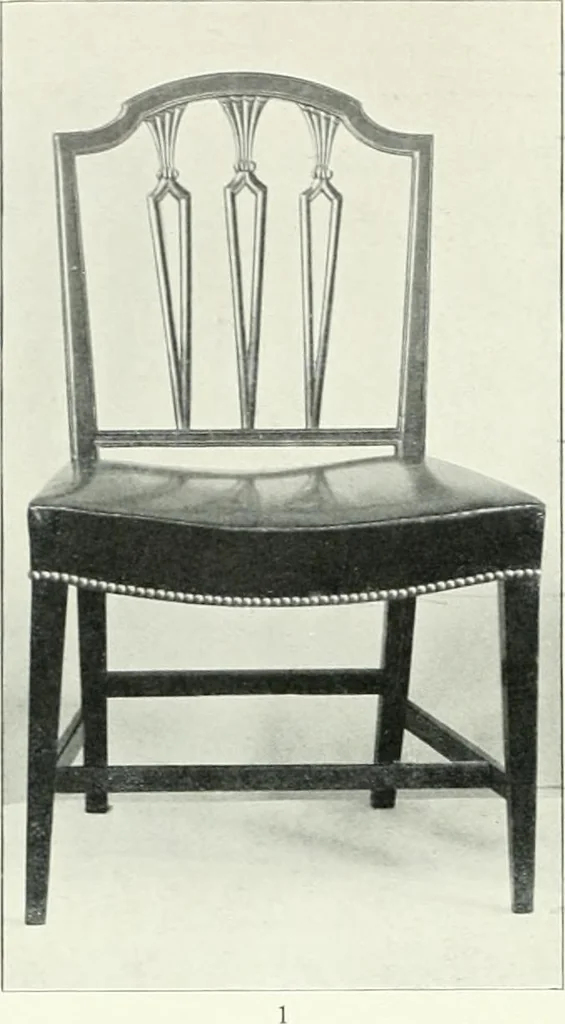 An illustration from English furniture and decoration, 1680-1800, 1909, leaf 203