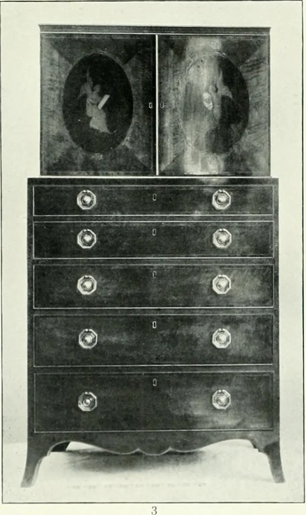 An illustration from English furniture and decoration, 1680-1800, 1909, leaf 209