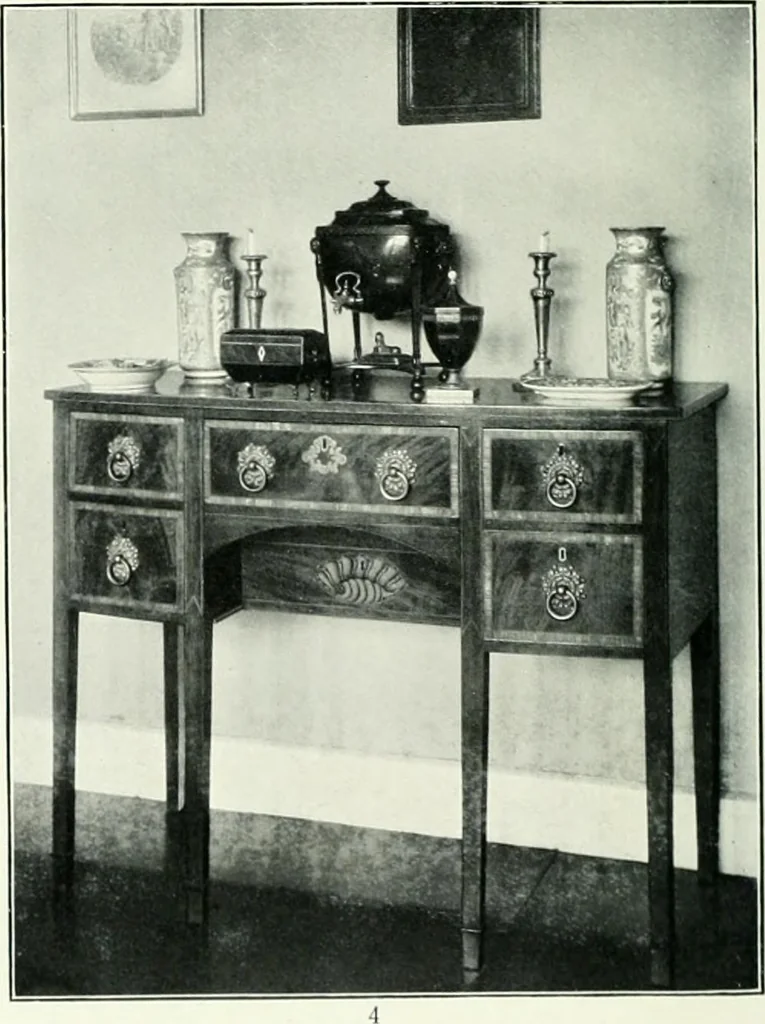 An illustration from English furniture and decoration, 1680-1800, 1909, leaf 209