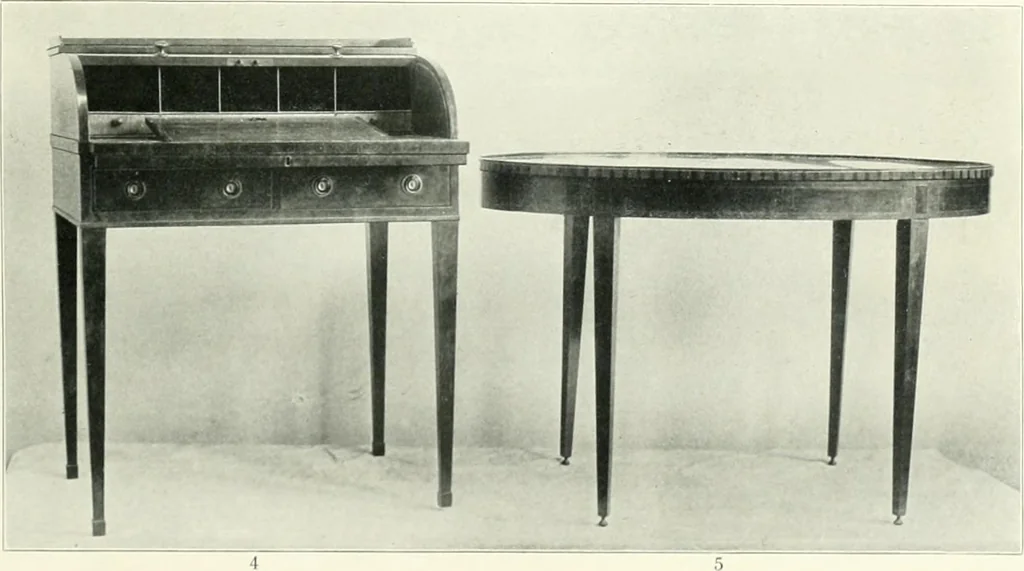An illustration from English furniture and decoration, 1680-1800, 1909, leaf 210