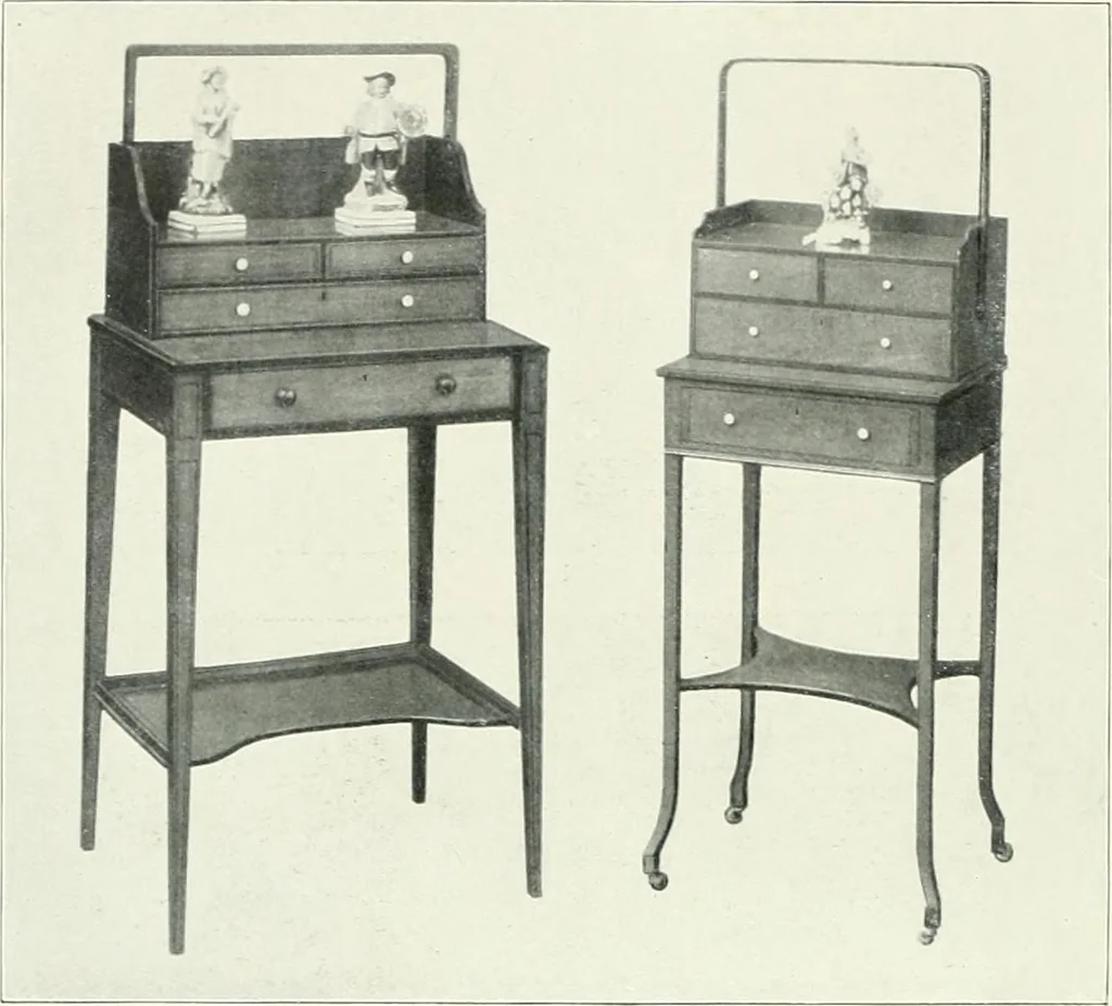 An illustration from English furniture and decoration, 1680-1800, 1909, leaf 211