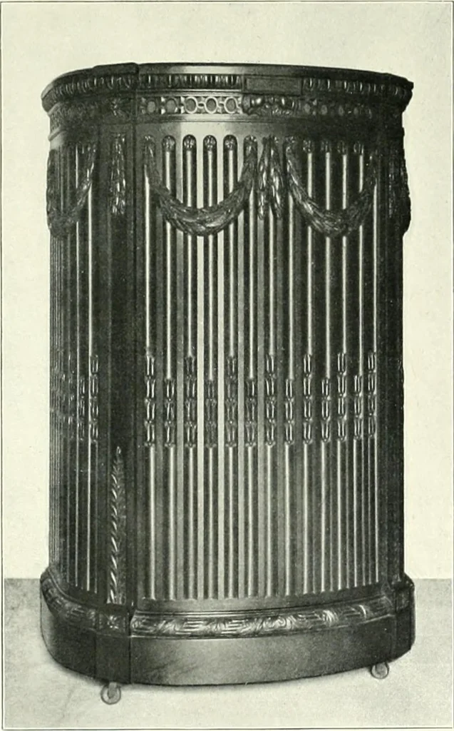 An illustration from English furniture and decoration, 1680-1800, 1909, leaf 216