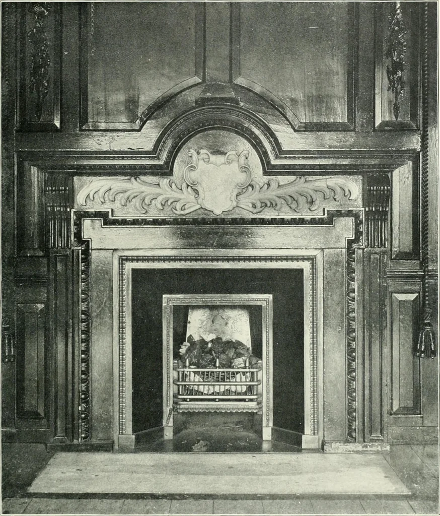 An illustration from English furniture and decoration, 1680-1800, 1909, leaf 22
