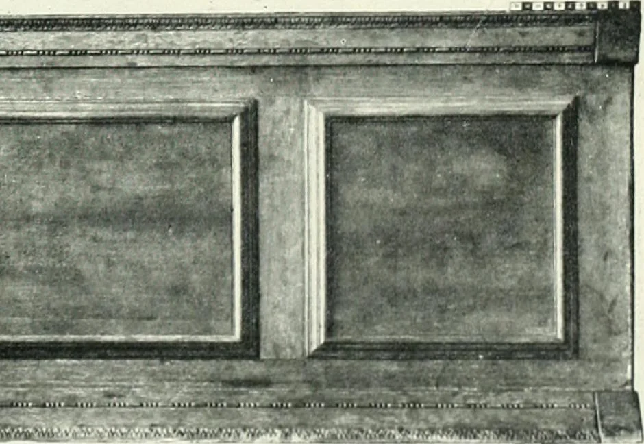 An illustration from English furniture and decoration, 1680-1800, 1909, leaf 24