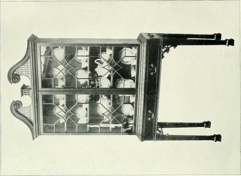 An illustration from English furniture and decoration, 1680-1800, 1909, leaf 25