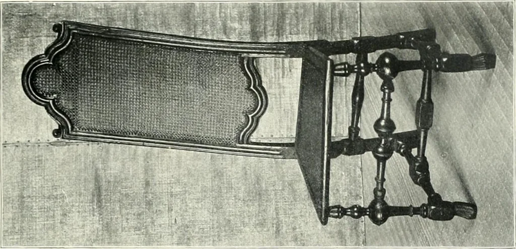 An illustration from English furniture and decoration, 1680-1800, 1909, leaf 26