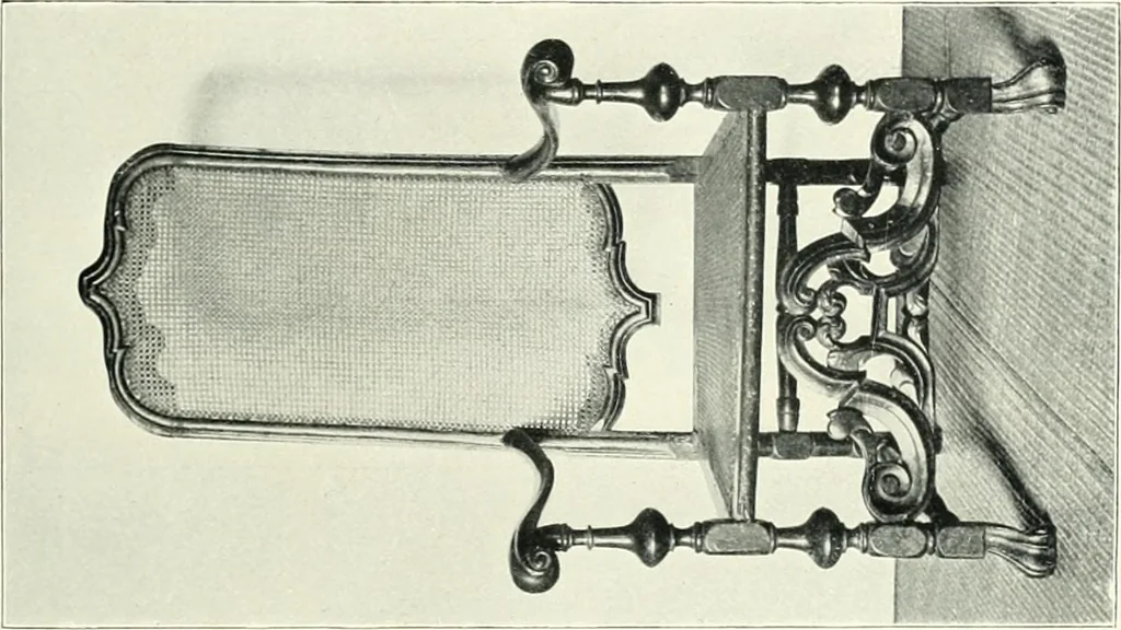 An illustration from English furniture and decoration, 1680-1800, 1909, leaf 26