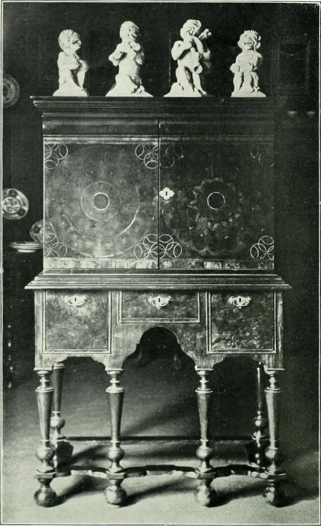 An illustration from English furniture and decoration, 1680-1800, 1909, leaf 27