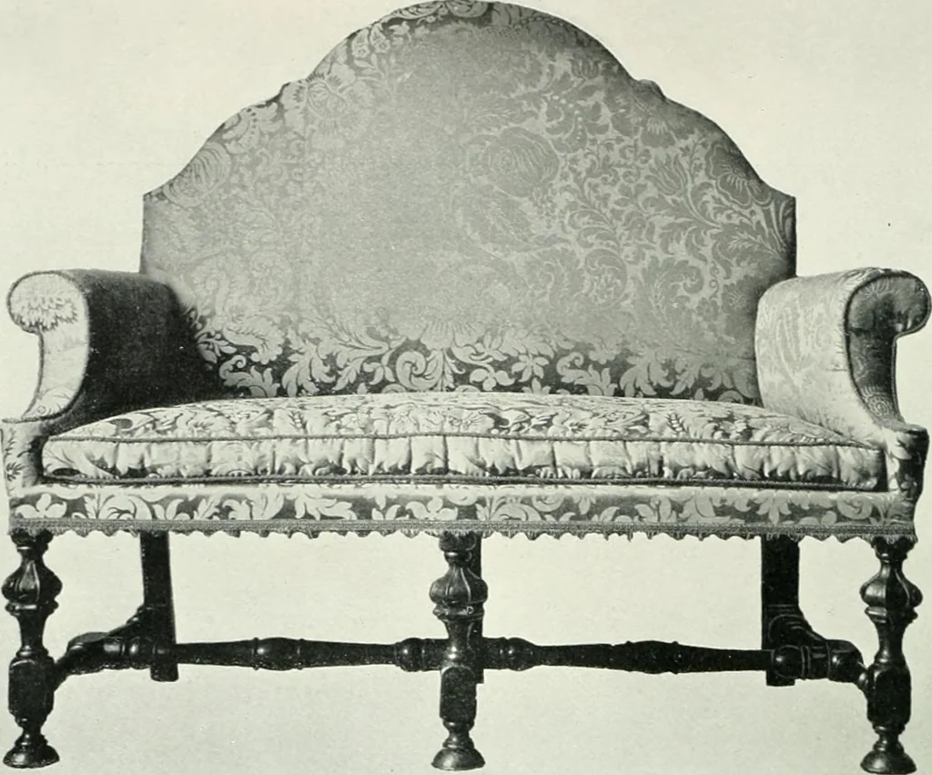 An illustration from English furniture and decoration, 1680-1800, 1909, leaf 31