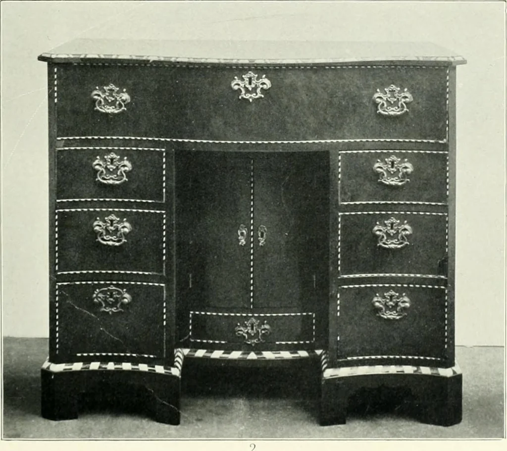 An illustration from English furniture and decoration, 1680-1800, 1909, leaf 32