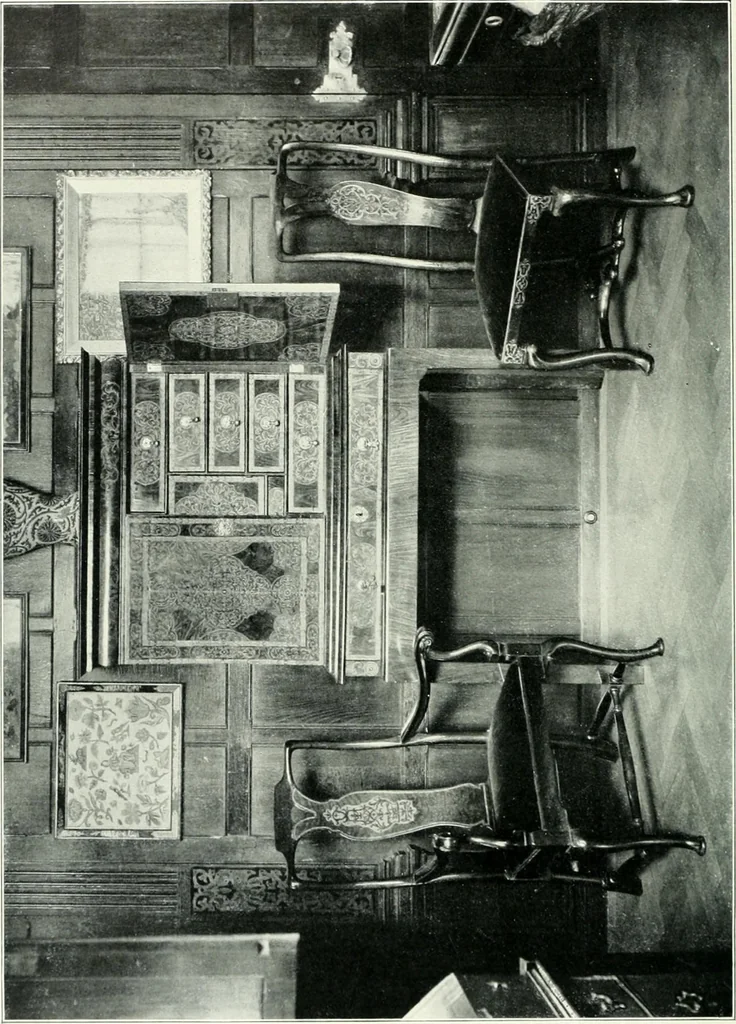 An illustration from English furniture and decoration, 1680-1800, 1909, leaf 47
