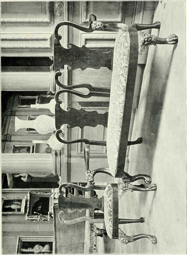 An illustration from English furniture and decoration, 1680-1800, 1909, leaf 48