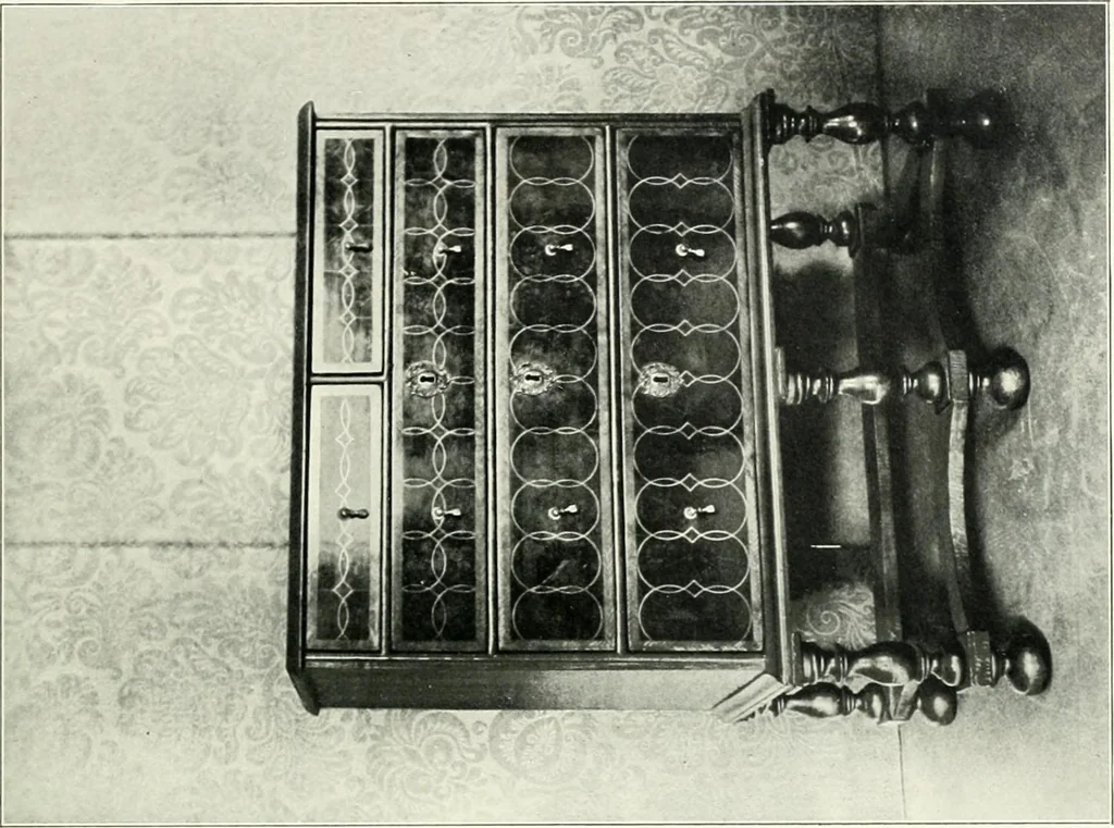 An illustration from English furniture and decoration, 1680-1800, 1909, leaf 56