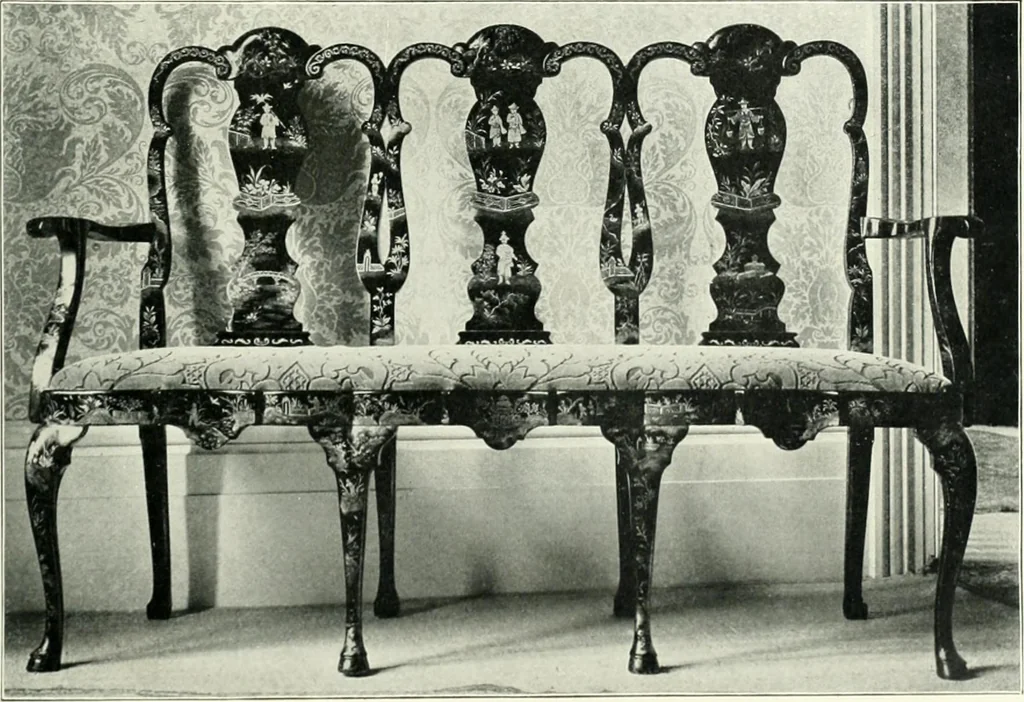 An illustration from English furniture and decoration, 1680-1800, 1909, leaf 60