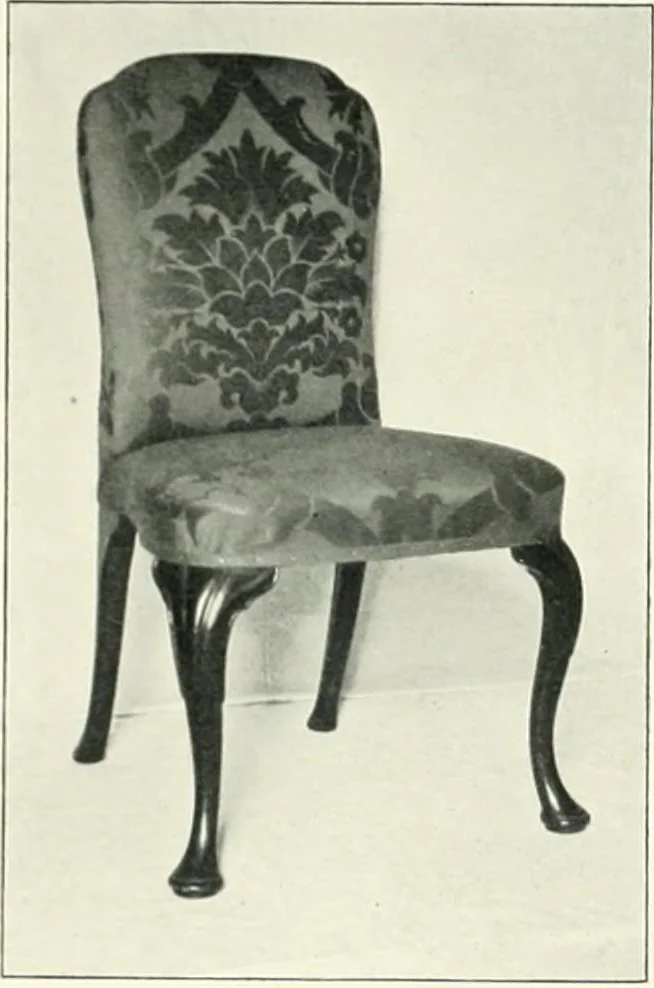 An illustration from English furniture and decoration, 1680-1800, 1909, leaf 62