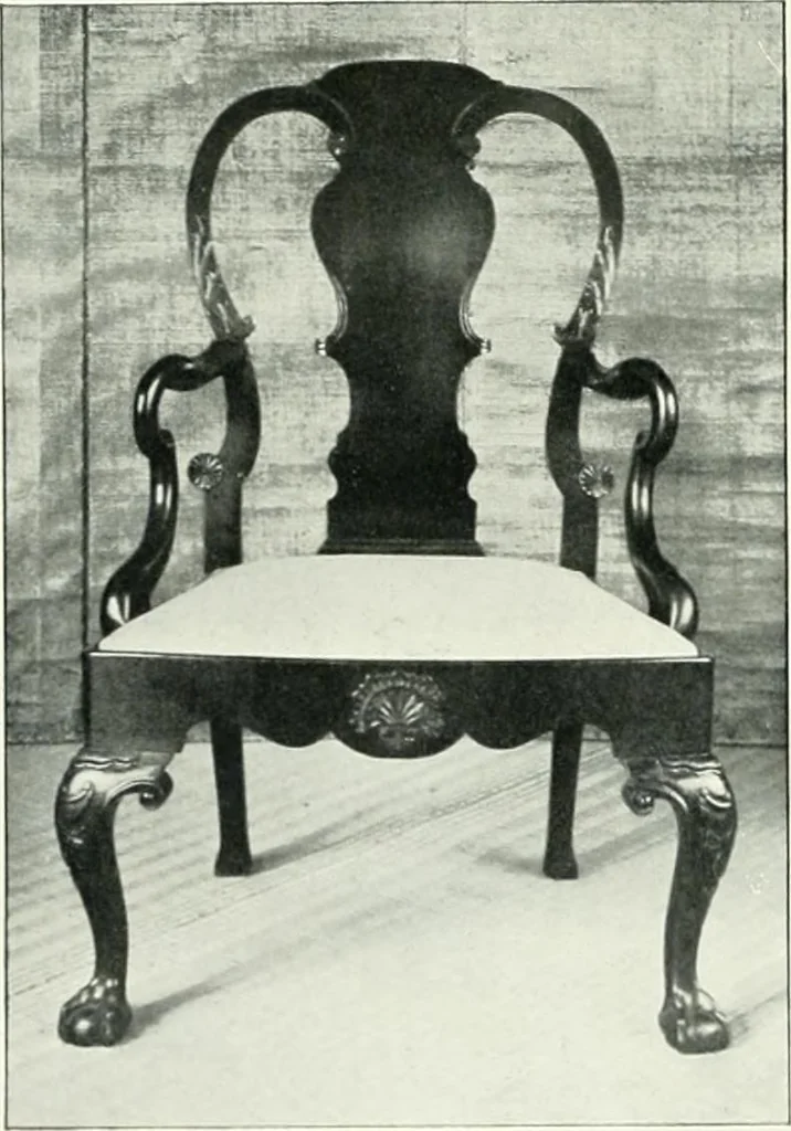 An illustration from English furniture and decoration, 1680-1800, 1909, leaf 63