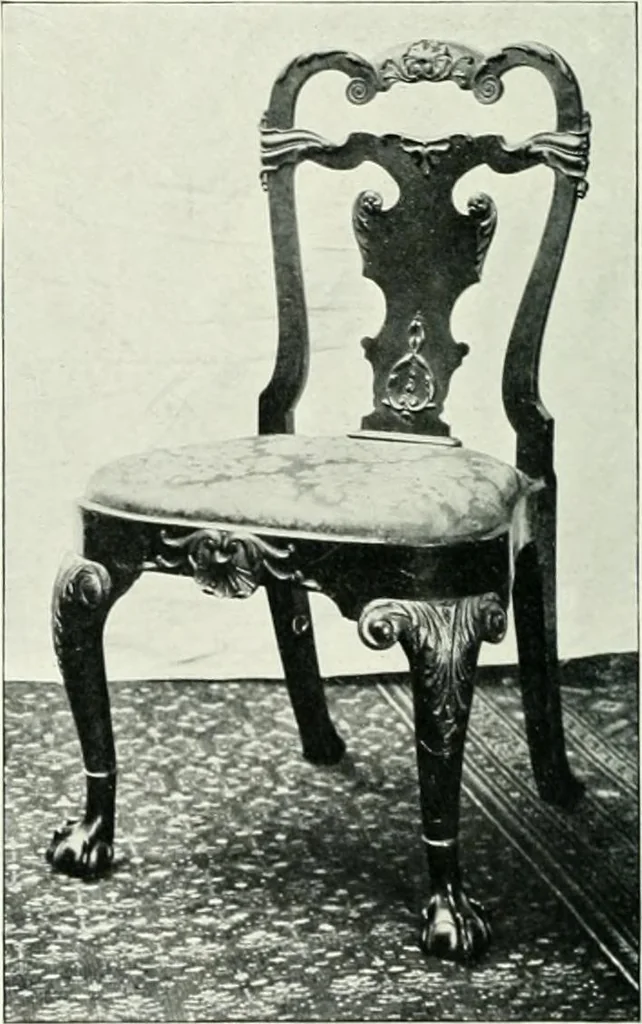 An illustration from English furniture and decoration, 1680-1800, 1909, leaf 63