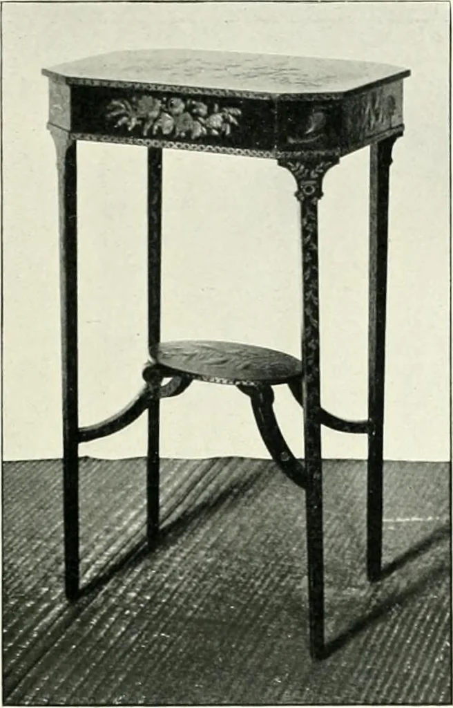 An illustration from English furniture and decoration, 1680-1800, 1909, leaf 64